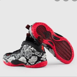 Men Air Foamposite (Albino Snakeskin)